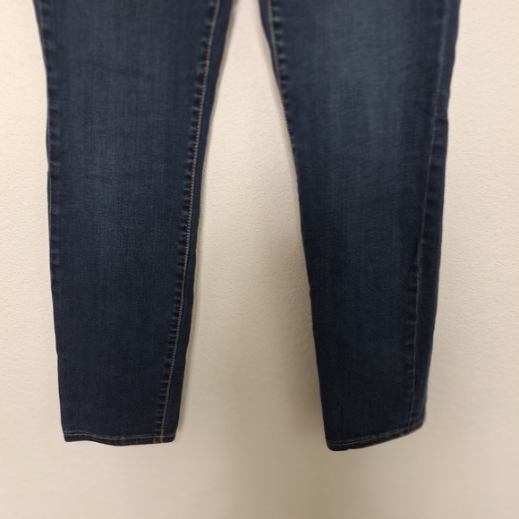 Kut from the Kloth Diana Dark Wash Grunge Skinny Denim Jeans Size 6 - Picture 4 of 12